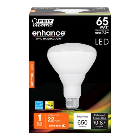 Feit LED DIM E26 BR30 SW 65W BR30DM/927CA